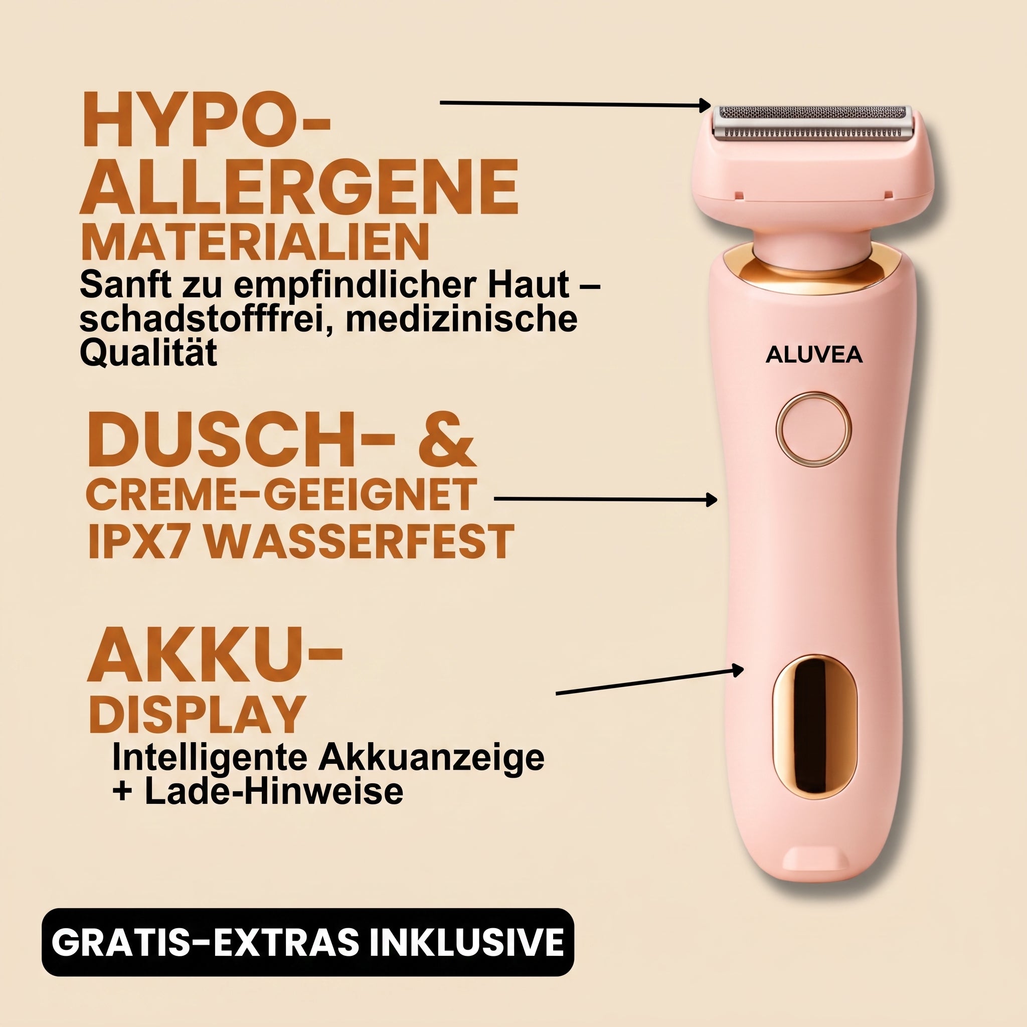 CalmTrim – Elektrischer Rasierer & Trimmer
